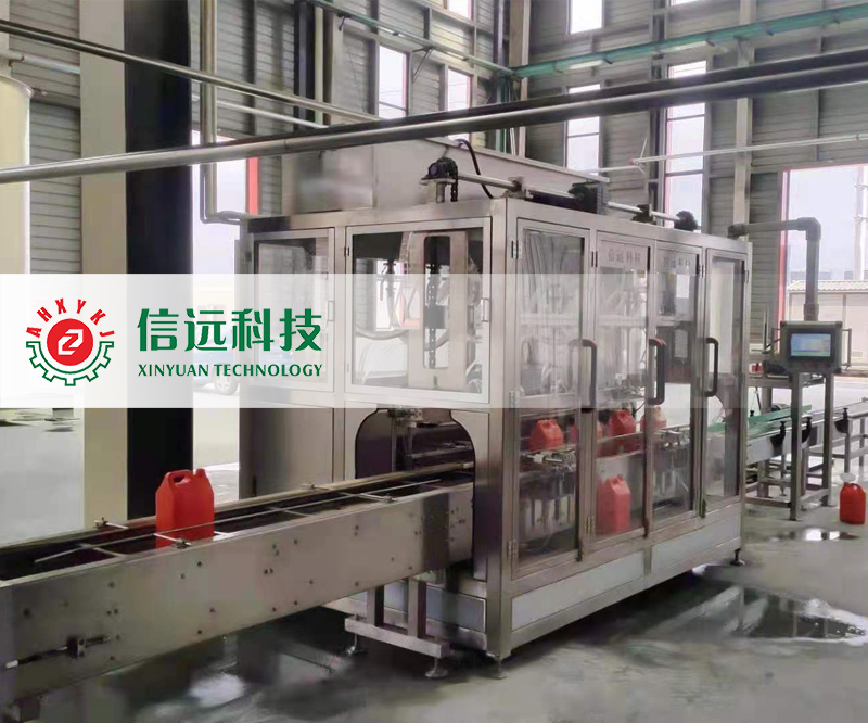 4L-30L廣口桶液體肥灌裝生產(chǎn)線
